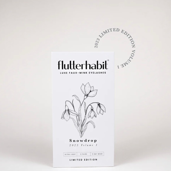 Flutter Habit Snowdrop (Black)-SOLD OUT ON WEBSITE! - Picture 1 of 4